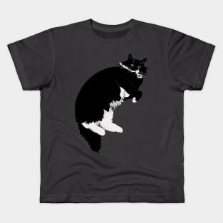 Fuzzy-Woo Cat Kids T-Shirt